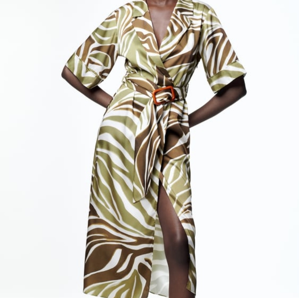 Zara Shirt Dress - Picture 1 of 3